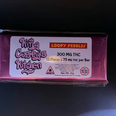King Custy's Kitchen | Crisped Rice Bar | 300mg