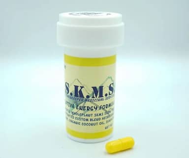 SKMS | CBD Capsules | Landrace Sativa Daytime Yellow | 24 Count