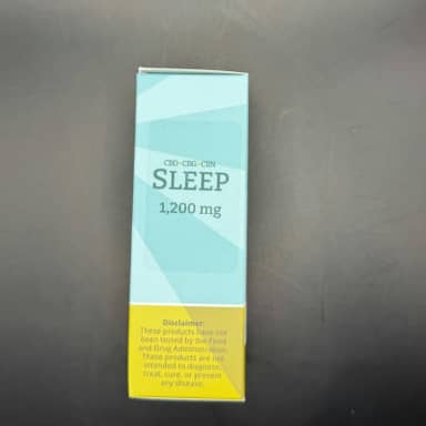 Golden Road Extracts | Sleep Tincture | 1200mg CBD/CBG/CBN