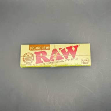 Raw | 1 1/4 Organic Hemp Papers | 50 Pack
