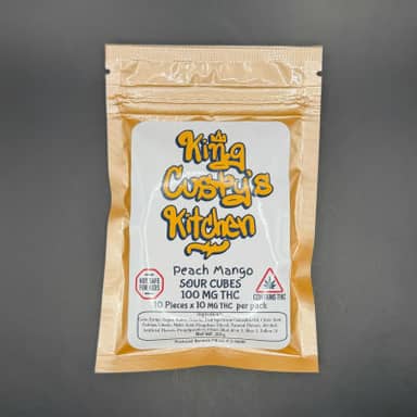 King Custy's Kitchen | Sour Gummies | 100mg