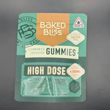 Baked Bliss | Hybrid Gummies | Assorted Flavors | 4000mg