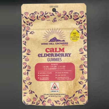 Wind Hill Growers | Gummies | Elderberry | 50mg