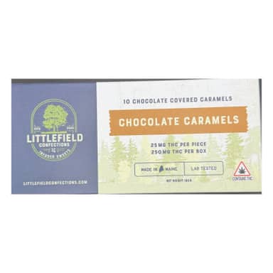 Littlefield Confections | Chocolate Caramels | 250mg
