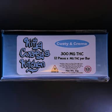 King Custy's Kitchen | Custy & Creme Bar | 300mg