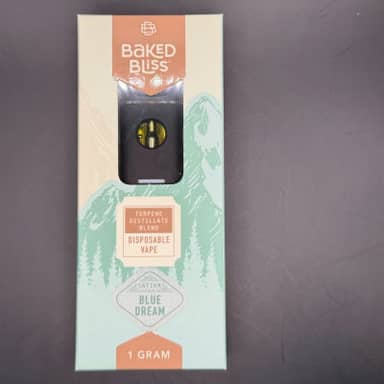 Baked Bliss | Distillate Disposable | 1g
