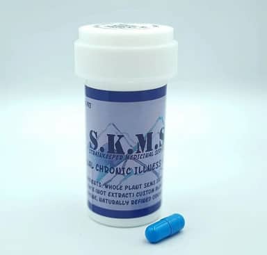 SKMS | CBD Capsules | Original Blue | 24 Count