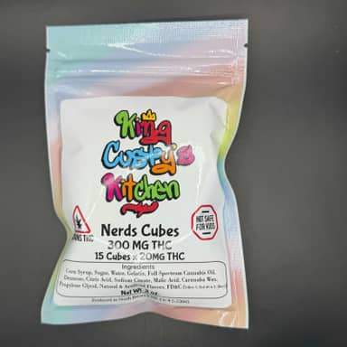 King Custy's Kitchen | Gummy Cubes | Assorted Flavors | 300mg