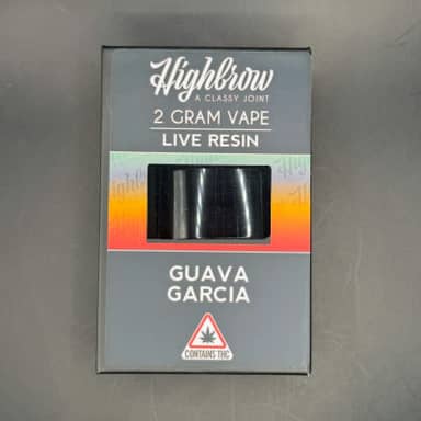 Highbrow | Live Resin Disposable | 2g